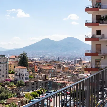 Apartment Corso Vittorio Private - Vesuvio View Naples
